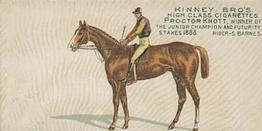 1889 Kinney Brothers Famous American Running Horses (N229) #NNO Proctor Knott Front